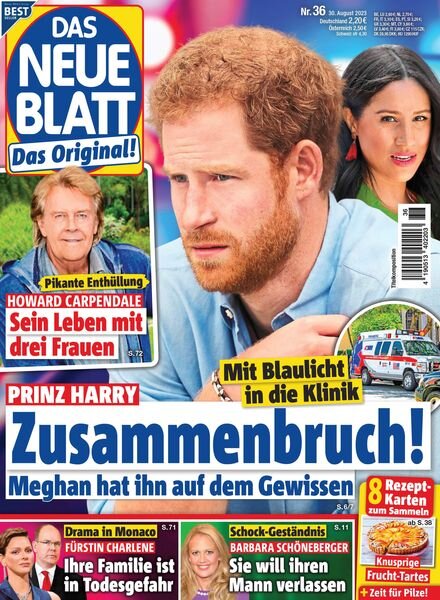 Das neue Blatt – 30 August 2023 Cover