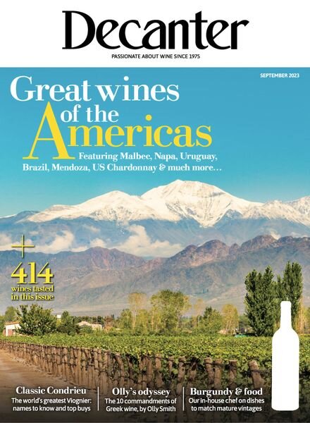 Decanter UK – September 2023 Cover