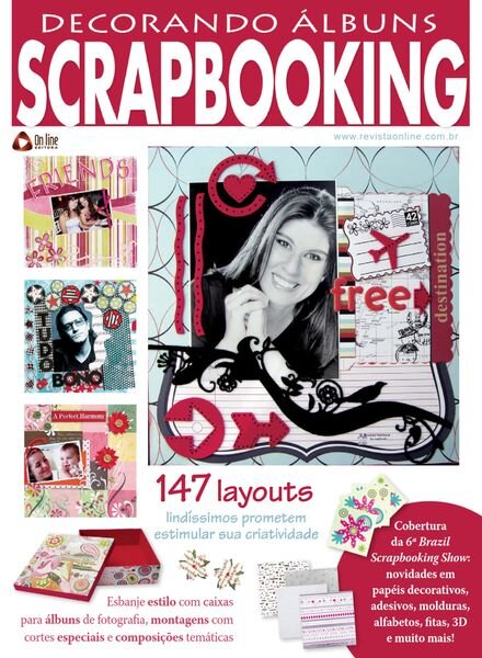 Decorando albuns Scrapbooking – 5 Setembro 2023 Cover