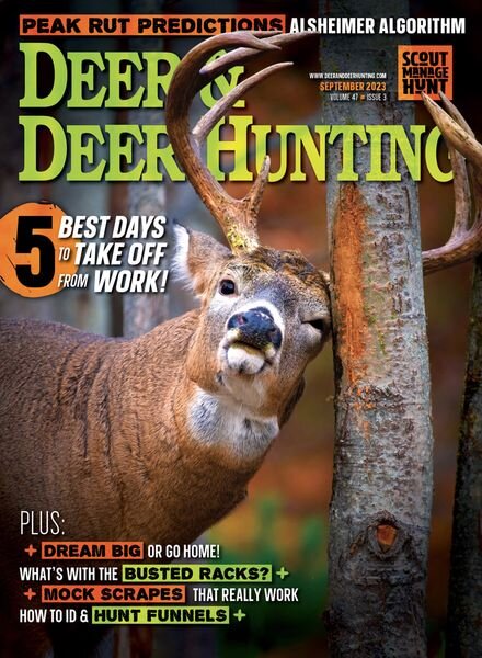 Deer & Deer Hunting – September 2023 Cover
