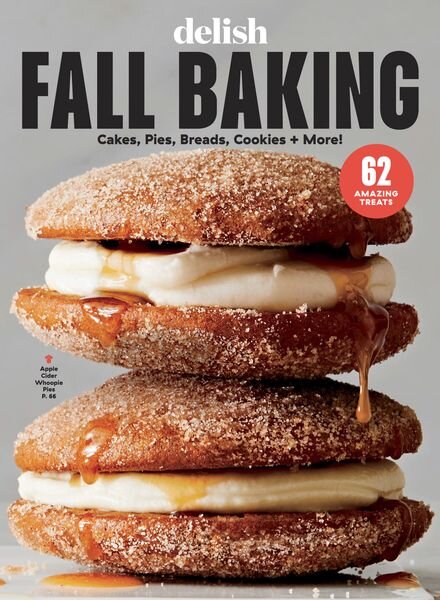 Delish Quarterly – Fall Baking 2023 Cover
