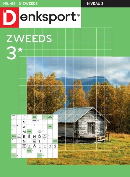 Denksport Zweeds 3 – 24 Augustus 2023 Cover
