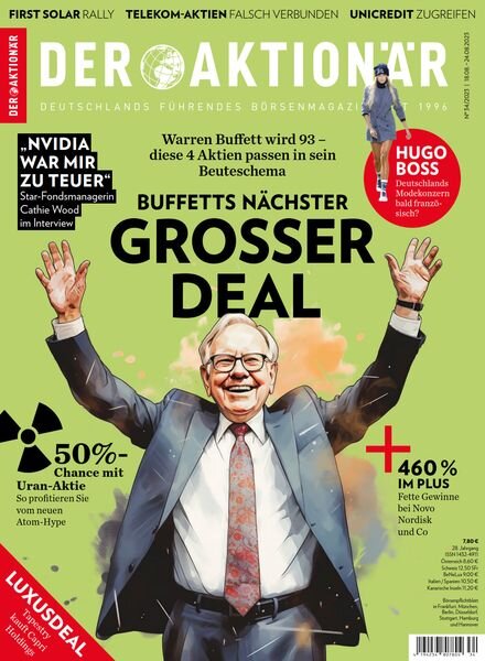 Der Aktionar – 17 August 2023 Cover