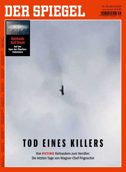Der Spiegel – 25 August 2023 Cover