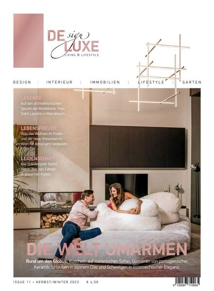 Design DE LUXE – Herbst-Winter 2023 Cover