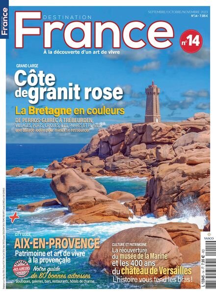 Destination France – Septembre-Novembre 2023 Cover