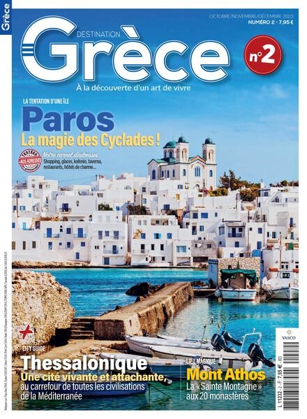 Destination Grece – Octobre-Decembre 2023 Cover