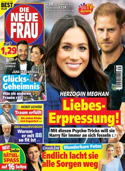 Die Neue Frau – 20 September 2023 Cover