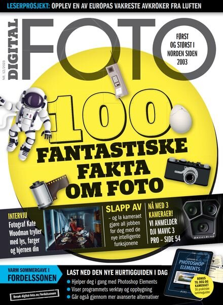 Digital Foto Norge – N12 – 27 Juli 2023 Cover