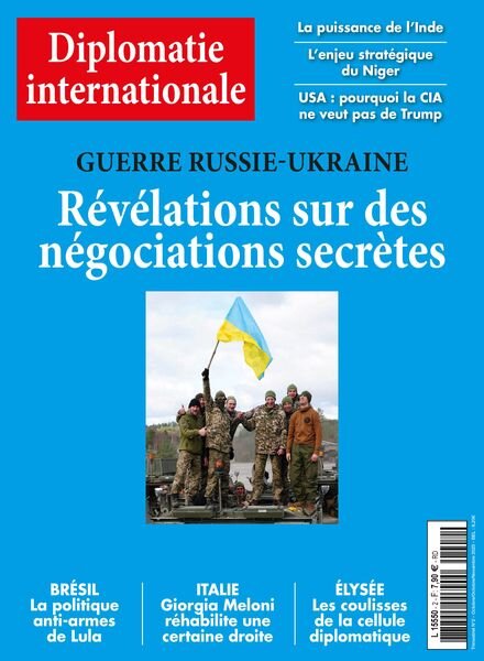 Diplomatie Internationale – Octobre-Novembre 2023 Cover