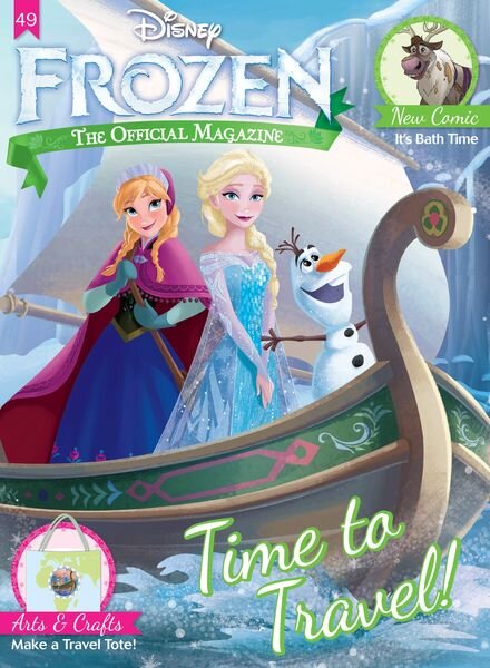 Disney Frozen The Official Magazine – Issue 49 – 28 August 2023 Cover