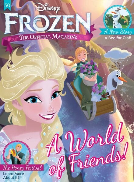Disney Frozen The Official Magazine – Issue 50 – 4 September 2023 Cover