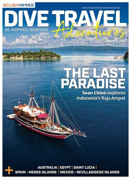 Dive Travel Adventures – Issue 8 2023 Cover