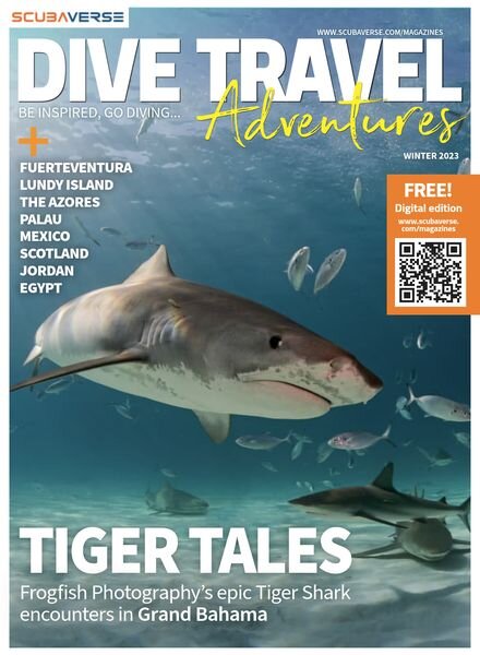 Dive Travel Adventures – Winter 2023 Cover