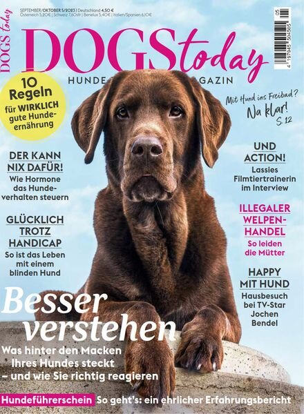 Dogs Today Germany – September-Oktober 2023 Cover