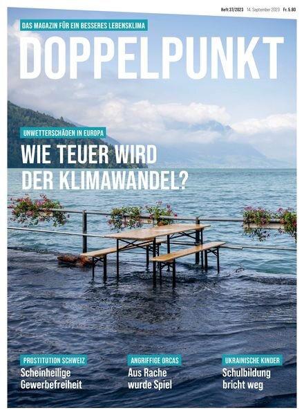 Doppelpunkt – 14 September 2023 Cover