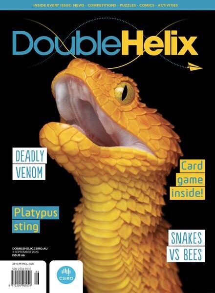 Double Helix – Issue 66 – August 2023 Cover
