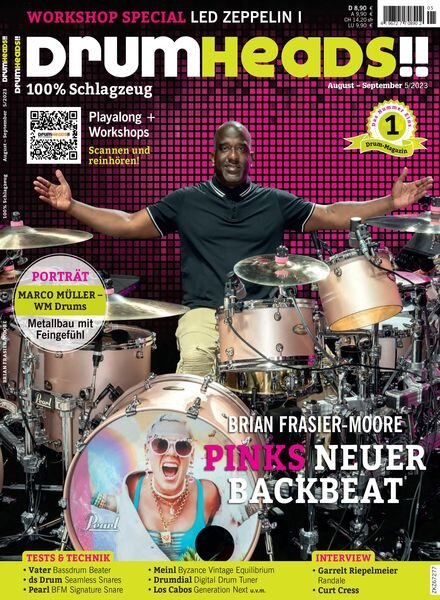 DrumHeads!! – September-Oktober 2023 Cover