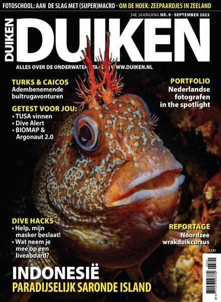 Duiken – September 2023 Cover