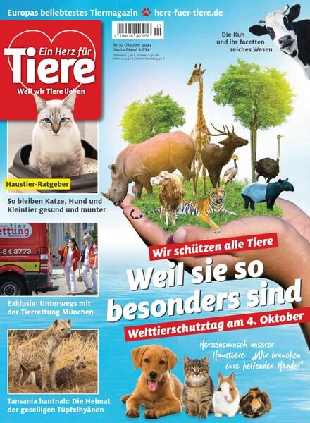 Ein Herz fur Tiere – Oktober 2023 Cover