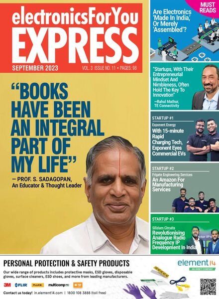 Electronics For You Express – September 2023 Cover