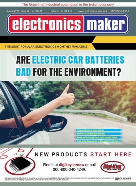 Electronics Maker – August 2023 Cover
