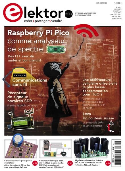 Elektor France – Septembre-Octobre 2023 Cover