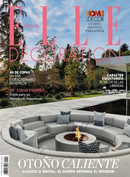 Elle Decoration Espana – Octubre 2023 Cover