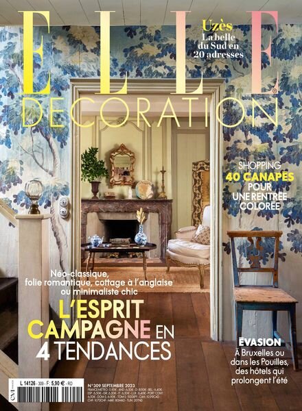 Elle Decoration France – Septembre 2023 Cover