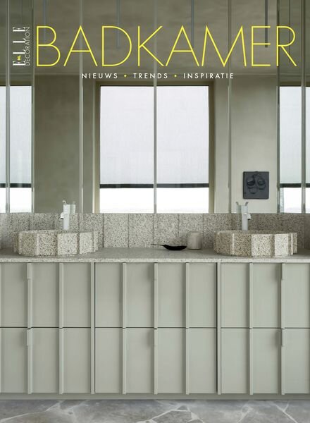 Elle Decoration Netherlands – Badkamer 2023 Cover