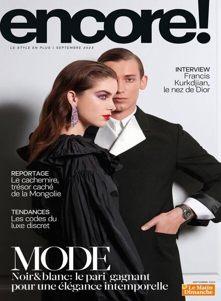 Encore! – Septembre 2023 Cover