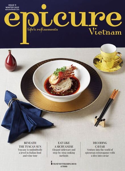 epicure Vietnam – Issue 11 – Winter 2023 Cover