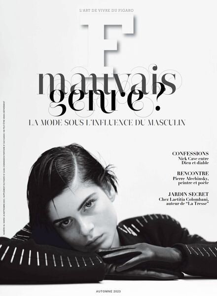 F – L’Art de vivre du Figaro N 36 – Automne 2023 Cover