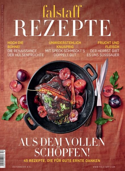 Falstaff Rezepte – September 2023 Cover