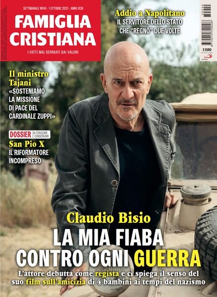 Famiglia Cristiana – 1 Ottobre 2023 Cover