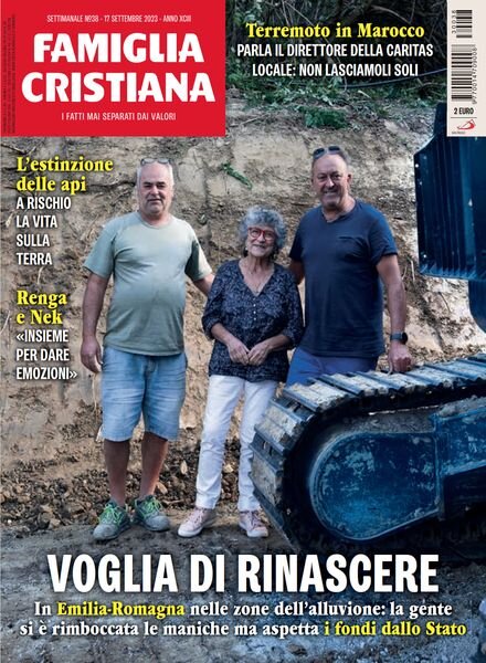 Famiglia Cristiana – 17 Settembre 2023 Cover
