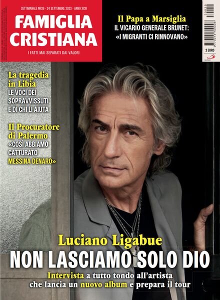 Famiglia Cristiana – 24 Settembre 2023 Cover