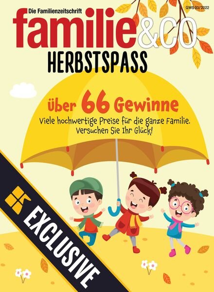 Familie&Co – GWS Nr 3 – 10 September 2023 Cover