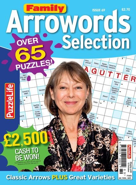 Family Arrowords Selection – Issue 69 – September 2023 Cover