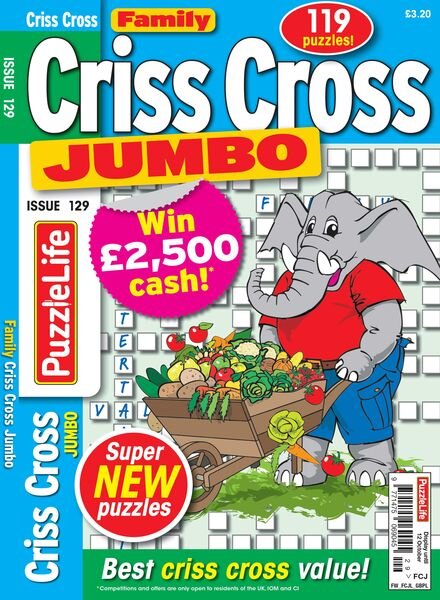 Family Criss Cross Jumbo – Issue 129 – September 2023 Cover