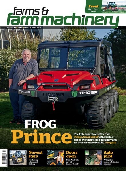 Farms and Farm Machinery – Issue 428 – 6 September 2023 Cover