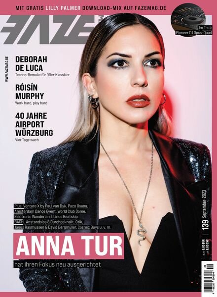 FAZE Magazin – September 2023 Cover
