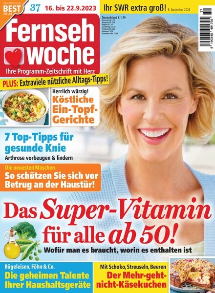 Fernsehwoche – 8 September 2023 Cover