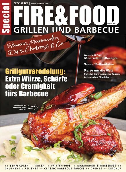 Fire&Food Spezial – Grillen und Barbecue – 8 September 2023 Cover