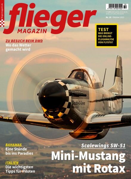 Fliegermagazin – Oktober 2023 Cover