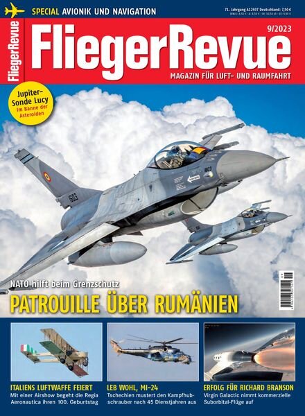 FliegerRevue – September 2023 Cover