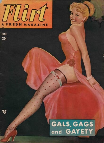 Flirt Magazine – June 1951 Cover