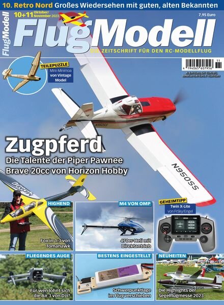 FlugModell – Oktober 2023 Cover