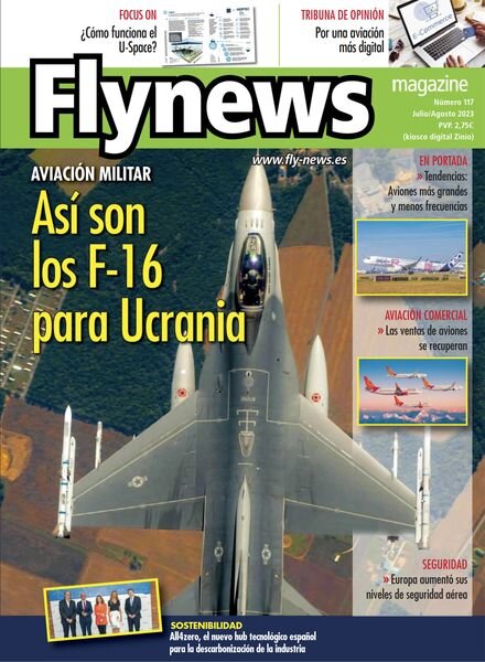Fly News Magazine – Julio-Agosto 2023 Cover