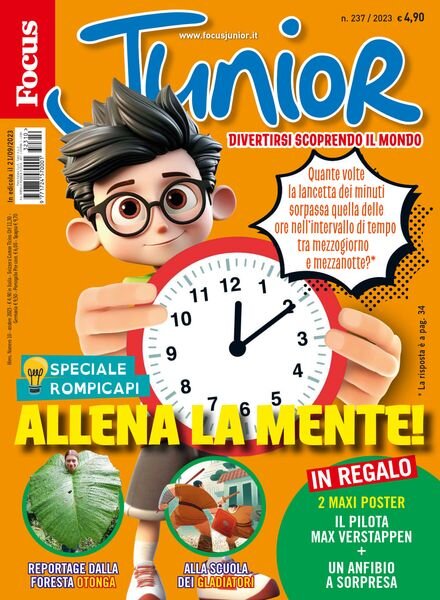 Focus Junior – Ottobre 2023 Cover